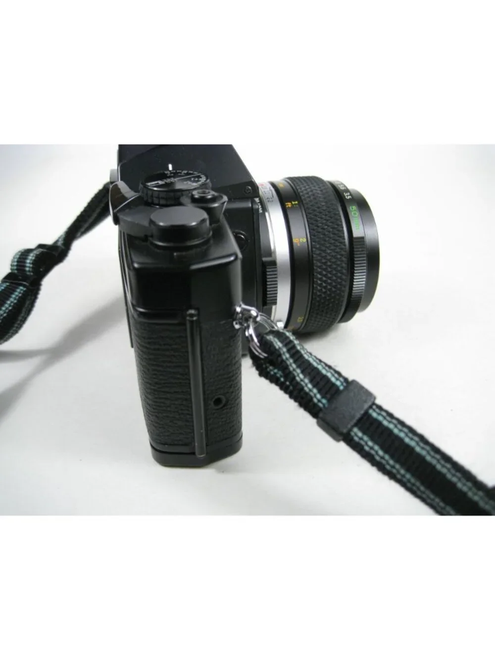 Olympus OM-2S Program 35mm Film Camera With Zuiko 50mm f/3.5 Lens Strap UNTESTED